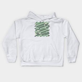 Diagonal lines in Camo for the hero in your life Kids Hoodie